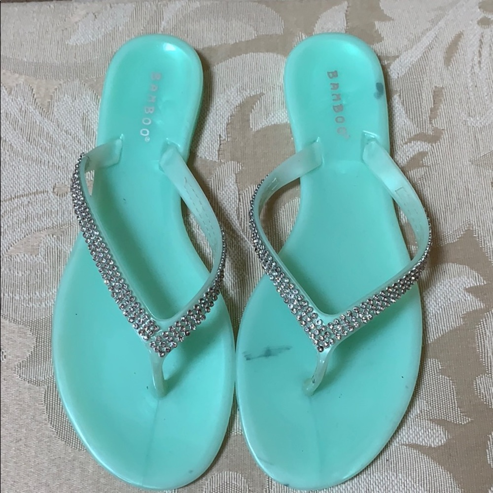 Women’s Flip Flops with rhinestones